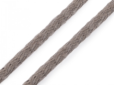 Baumwollkordel ø7mm | Dunkelbeige
